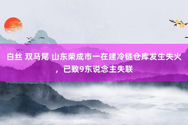 白丝 双马尾 山东荣成市一在建冷链仓库发生失火，已致9东说念主失联